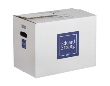 Verhuisdoos van Eduard Strang